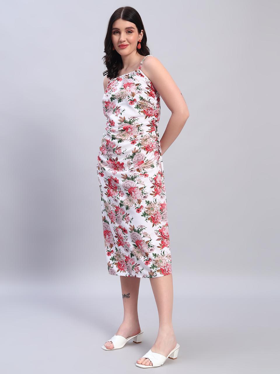 Aveline Maxi Dress- White